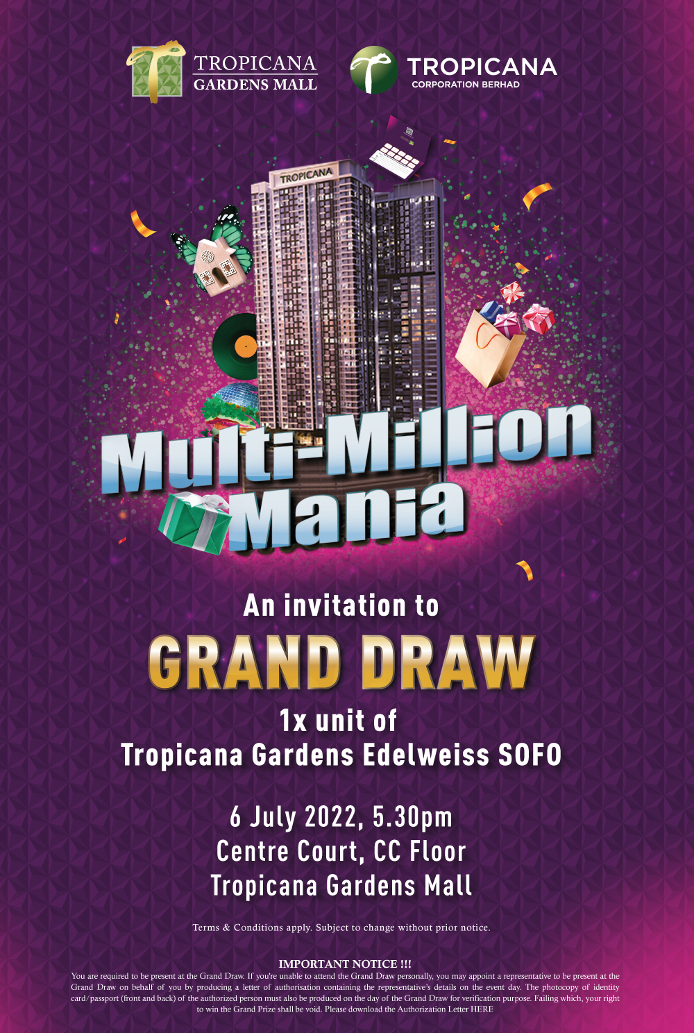 𝗠𝘂𝗹𝘁𝗶-𝗠𝗶𝗹𝗹𝗶𝗼𝗻 𝗠𝗮𝗻𝗶𝗮 Grand Draw