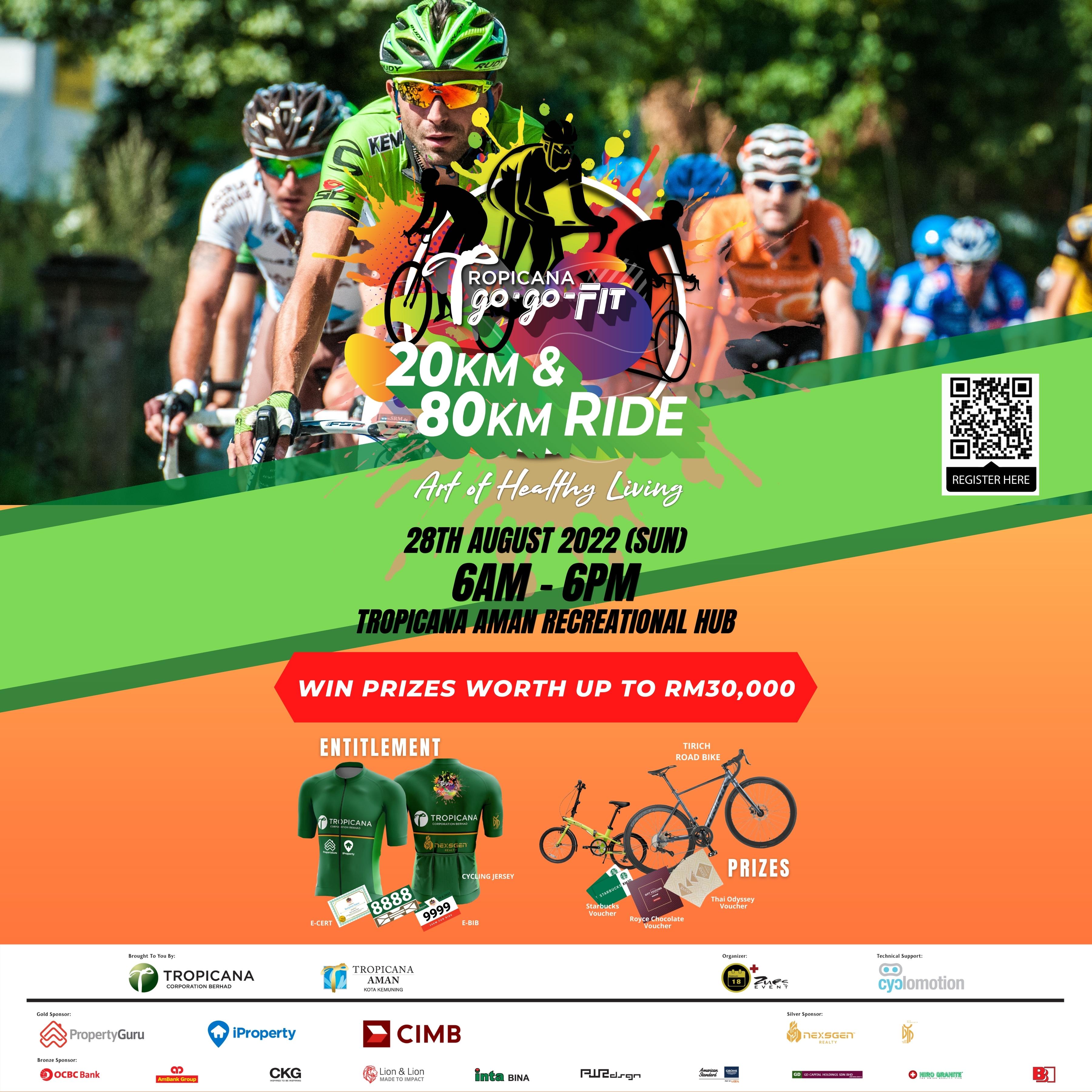 Tropicana Go-Go-FIT: Cycling Event 2022