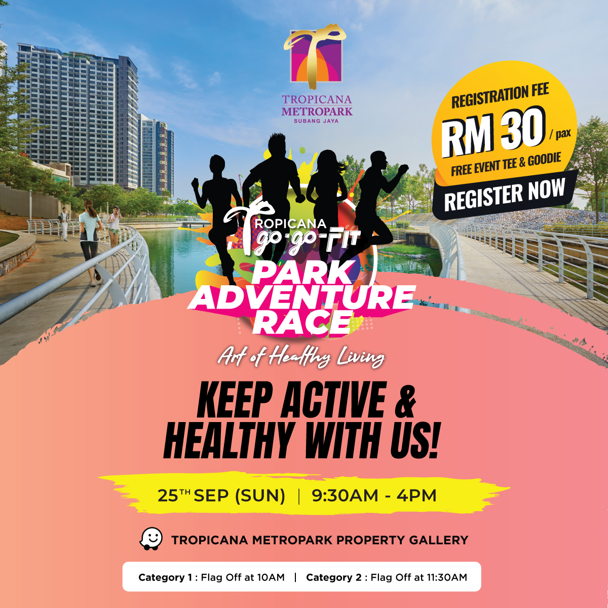 Tropicana Go Go Fit Park Adventure Race