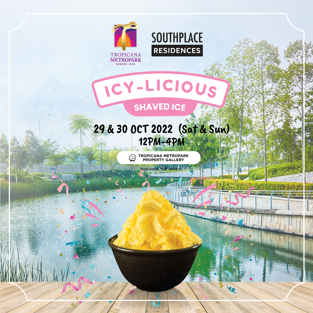 Icy-Licious Shaved Ice @ Tropicana Metropark