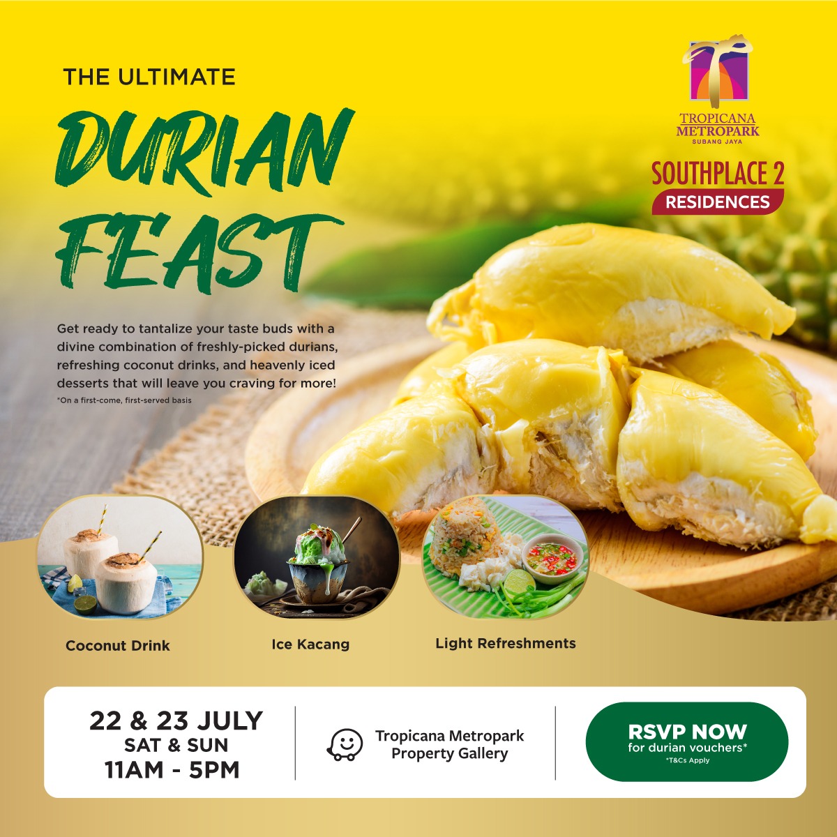 THE ULTIMATE DURIAN FEAST