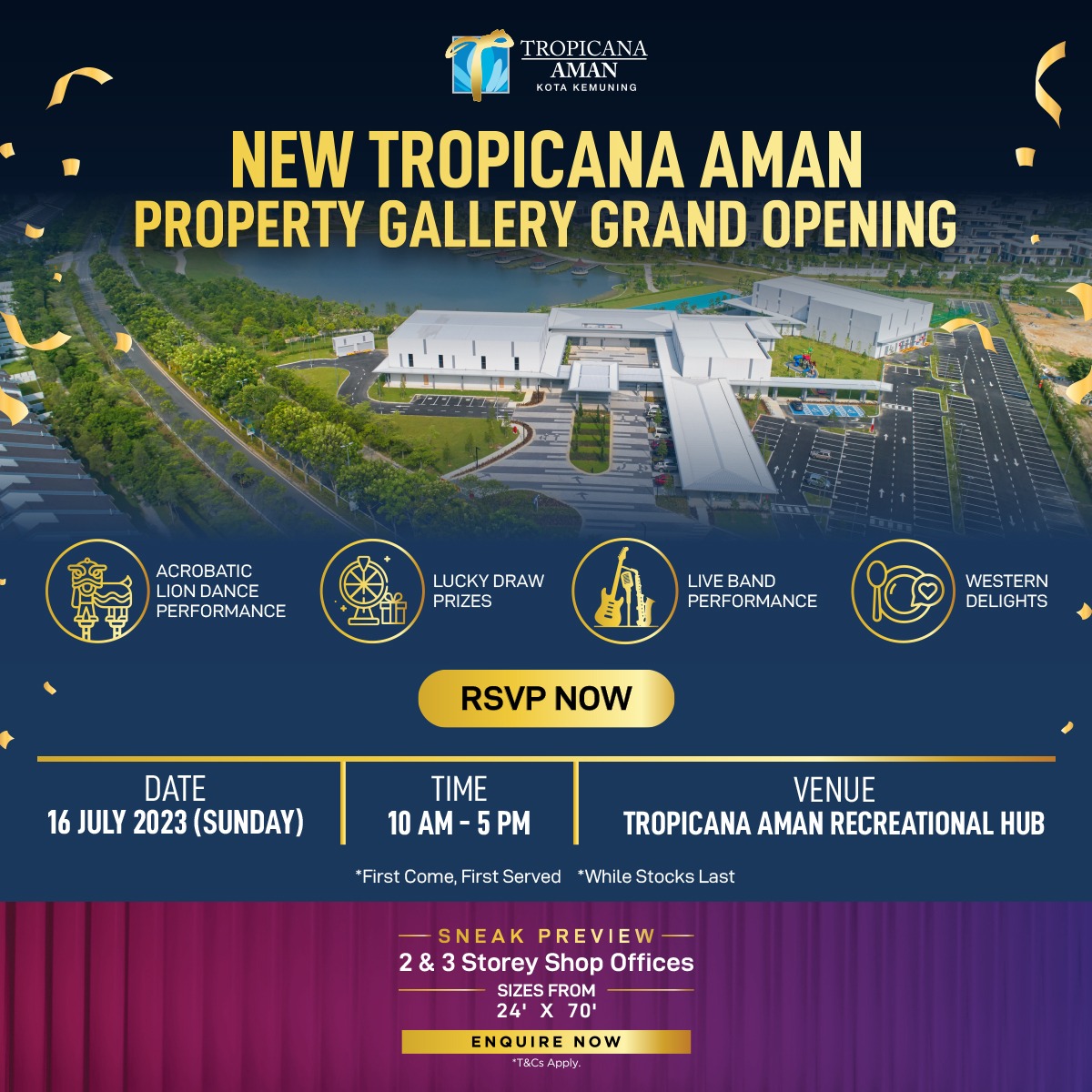 TROPICANA AMAN PROPERTY GALLERY GRAND OPENING