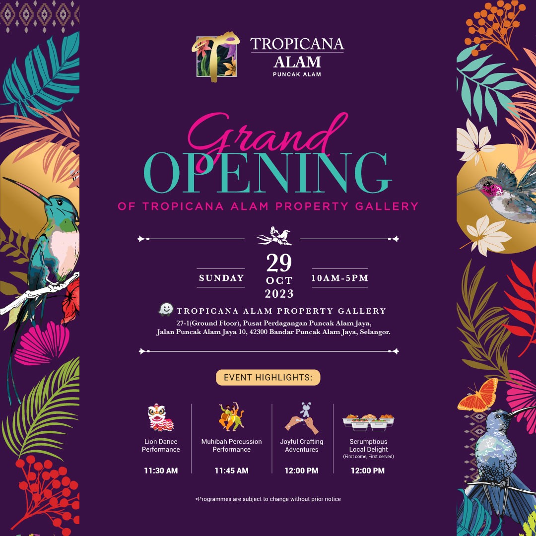 Grand Launching of Tropicana Alam Property Gallery