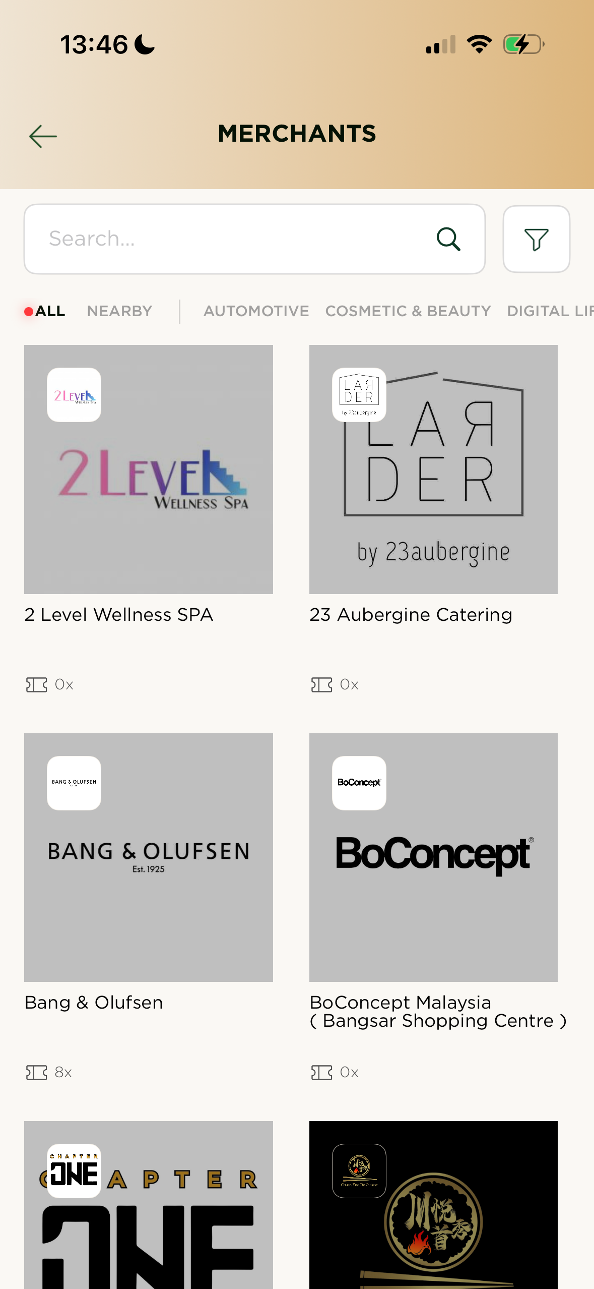 New App 4 - Merchants