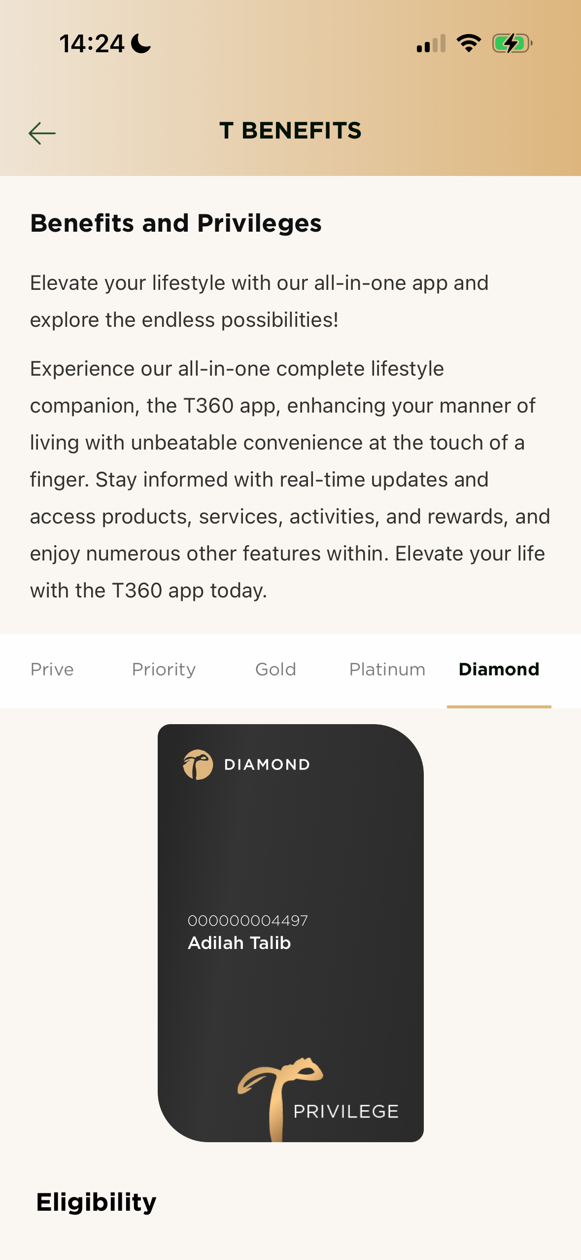 New app 9 - T Benefits